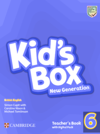 [Sách] Kid's Box New Generation Level 6 Teacher's Book (2023 British English ) - Sách giấy gáy xoắn