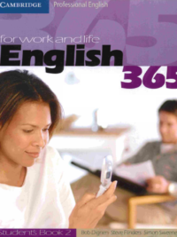 [Sách] Cambridge English365 For Work and Life level 2 Student's Book - Sách giấy gáy xoắn