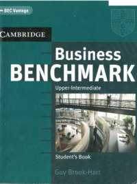 [Sách] Cambridge Business Benchmark Upper-Intermediate Student's Book (1st Edition 2007) - Sách giấy gáy xoắn