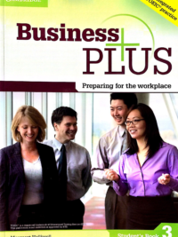 [Sách] Cambridge Business Plus Level 3 Student's Book  – Sách giấy gáy xoắn