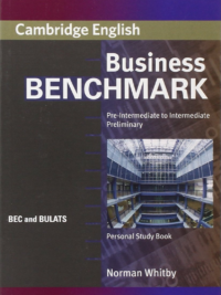 [Sách] Cambridge Business Benchmark Pre-Intermediate to Intermediate Prelimilary Personal Study Book (1st Edition 2007) - Sách giấy gáy xoắn