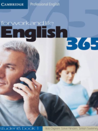 [Sách] Cambridge English365 For Work and Life level 1 Student's Book - Sách giấy gáy xoắn