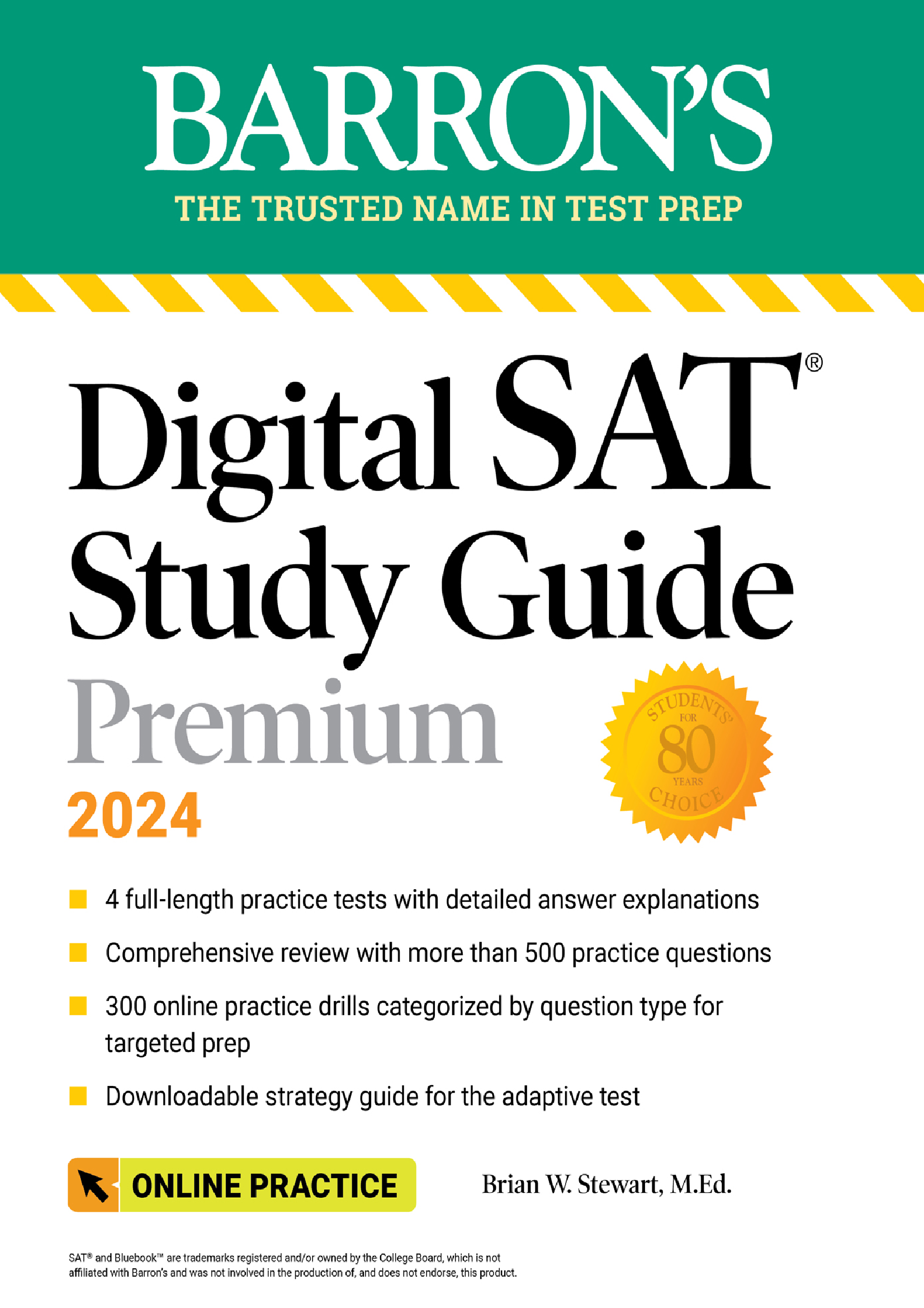 [DOWNLOAD PDF] Digital SAT Study Guide Premium 2024 [1] Sách tiếng