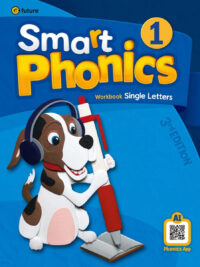 [Sách] E-Future Smart Phonics (3rd Edition) level 1 Workbook - Sách giấy gáy xoắn