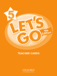 [THẺ FLASHCARD] Oxford Let's Go (4th edition) level 5 TEACHER CARDS - 178 thẻ ép plastics