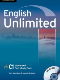 [Sách] Cambridge English Unlimited C1 Advanced Self-Study Pack (Workbook) – Sách giấy gáy xoắn