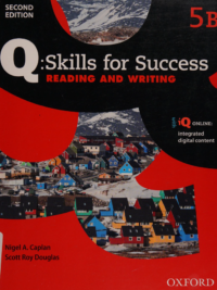 [Sách] Q:Skills for Success 5B Reading and Writing (Second Edition) - Sách giấy gáy xoắn