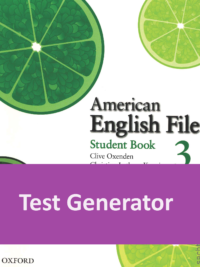 [TẢI VỀ] American English File LEVEL 3 (1st Edition) Test Generator CD-ROM (Windows version) [1]