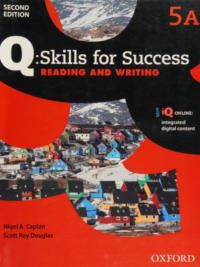 [Sách] Q:Skills for Success 5A Reading and Writing (Second Edition) - Sách giấy gáy xoắn