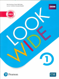 [Sách] Pearson Look Wide level 1 Student Book and Workbook - Sách giấy gáy xoắn