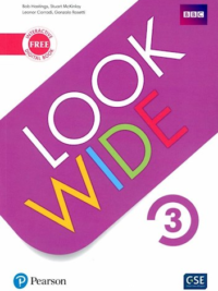 [Sách] Pearson Look Wide Level 3 Student Book and Workbook - Sách giấy gáy xoắn