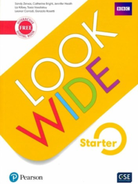 [Sách] Pearson Look Wide Starter Student Book and Workbook - Sách giấy gáy xoắn