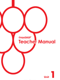 [Sách] GrapeSEED Unit 1 TEACHER'S MANUAL - Sách giấy gáy xoắn