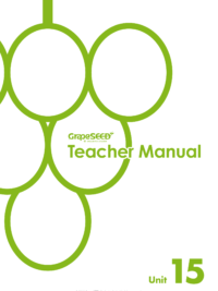 [Sách] GrapeSEED Unit 15 TEACHER'S MANUAL - Sách giấy gáy xoắn