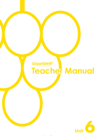 [Sách] GrapeSEED Unit 6 TEACHER'S MANUAL - Sách giấy gáy xoắn