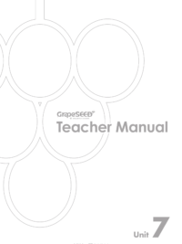 [Sách] GrapeSEED Unit 7 TEACHER'S MANUAL - Sách giấy gáy xoắn