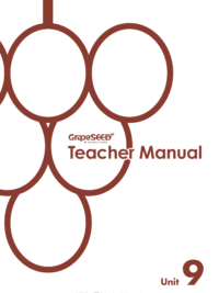 [Sách] GrapeSEED Unit 9 TEACHER'S MANUAL - Sách giấy gáy xoắn