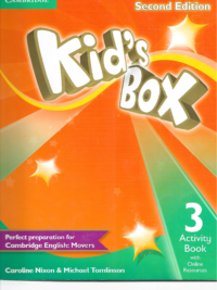 [Sách] Cambridge Kid's Box 3 Activity Book (Second Edition 2014) - Sách giấy gáy xoắn