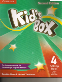 [Sách] Cambridge Kid's Box 4 Activity Book (Second Edition 2014) - Sách giấy gáy xoắn