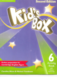 [Sách] Cambridge Kid's Box 6 Activity Book (Second Edition 2014) - Sách giấy gáy xoắn