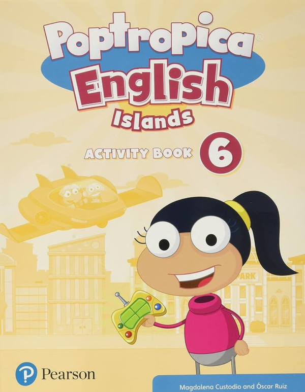 [Sách] Poptropica English Islands 6 Activity Book – Sách giấy gáy xoắn