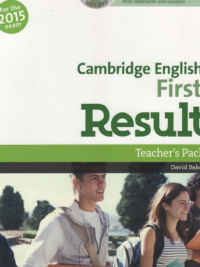 [Sách] Oxford Cambridge English First Result Teacher's Pack for the 2015 Exam  - Sách giấy gáy xoắn