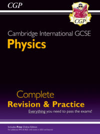 [Sách] CGP Cambridge International GCSE Physics Complete Revision & Practice (ĐÃ BAO GỒM ĐÁP ÁN PHÍA SAU SÁCH) – Sách giấy gáy xoắn