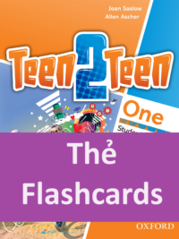 [THẺ FLASHCARD] Oxford Teen2Teen 1 - 168 thẻ cỡ A5 ép plastics (mặt hình và mặt chữ )