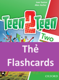 [THẺ FLASHCARD] Oxford Teen2Teen 1 - 148 thẻ cỡ A5 ép plastics (mặt hình và mặt chữ )