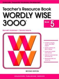 [Sách] Wordly Wise 3000 PHIÊN BẢN CŨ - Book 5 (2nd Edition) TEACHER'S RESOURCE BOOK - Sách giấy gáy xoắn