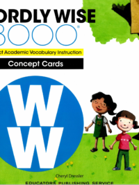 [THẺ FLASHCARD] Wordly Wise 3000 Book K Direct Academic Vocabulary Instruction (2018) - CONCEPT CARDS - 12 thẻ cỡ A4 in 2 mặt ép plastics (chữ và hình)