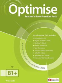 [Sách] Macmillan Optimise B1+ Teacher's Book (updated for the new exam) - Sách giấy gáy xoắn