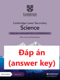 [TẢI VỀ] Cambridge Stage 8 Science : đáp án sách English Language Skills Workbook (2nd Edition) [1]