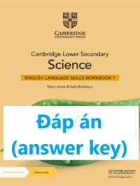 [TẢI VỀ] Cambridge Stage 7 Science : Đáp án sách  English Language Skills Workbook (2nd Edition) [1]