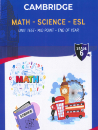 [TEST] [Sách] Cambridge Math - Science - ESL Stage 6 : Các bài kiểm tra Phiên bản mới 2nd Edition (Diagnostic Check - Unit Test  - Mid point - End of Year) - Sách giấy gáy xoắn