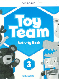 [Sách] Oxford Toy Team level 3 Activity Book - Sách giấy gáy xoắn