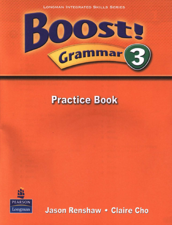 [Sách] Boost! 3 Grammar : Practice Book – Sách giấy gáy xoắn