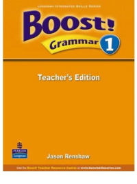 [Sách] Boost! 1 Grammar : Teacher's Book – Sách giấy gáy xoắn