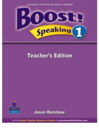 [Sách] Boost! 1 Speaking : Teacher's Book – Sách giấy gáy xoắn