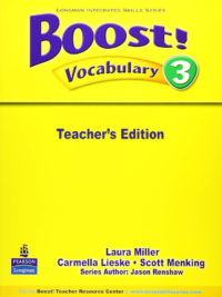 [Sách] Boost! 3 Vocabulary Teacher's Book – Sách giấy gáy xoắn