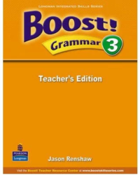 [Sách] Boost! 3 Grammar : Teacher's Book – Sách giấy gáy xoắn