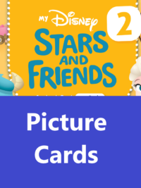 [THẺ FLASHCARD] My Disney Stars And Friends 2 - 72 thẻ ép plastics