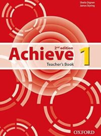 [Sách] Achieve 1 Teacher's Book (2nd Edition) - Sách giấy gáy xoắn